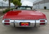 1971 Red Oldsmobile Cutlass Convertible 0989