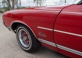 1971 Red Oldsmobile Cutlass Convertible 0993
