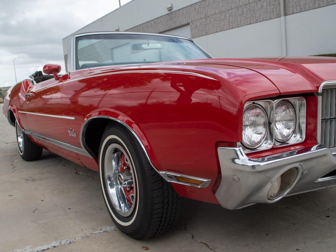 1971 Red Oldsmobile Cutlass Convertible 0997