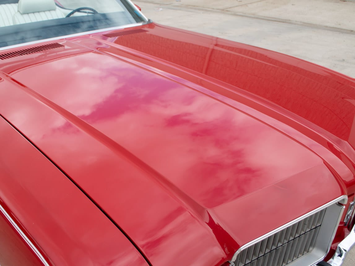 1971 Red Oldsmobile Cutlass Convertible 0998