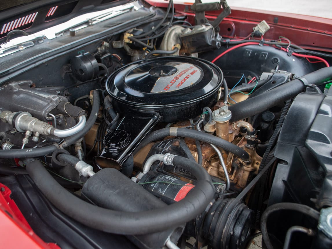 1971 Red Oldsmobile Cutlass Convertible 1021