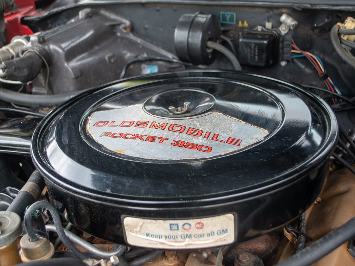 1971 Red Oldsmobile Cutlass Convertible 1022