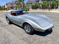 1977 Silver Corvette Coupe