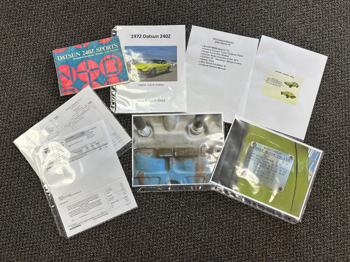 1972 Datsun 240Z 3072
