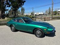 1974 Green Datsun 260Z with Factory AC