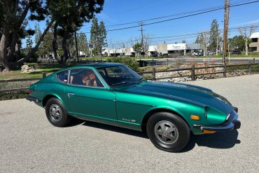 1974 Green Datsun 260Z with Factory AC