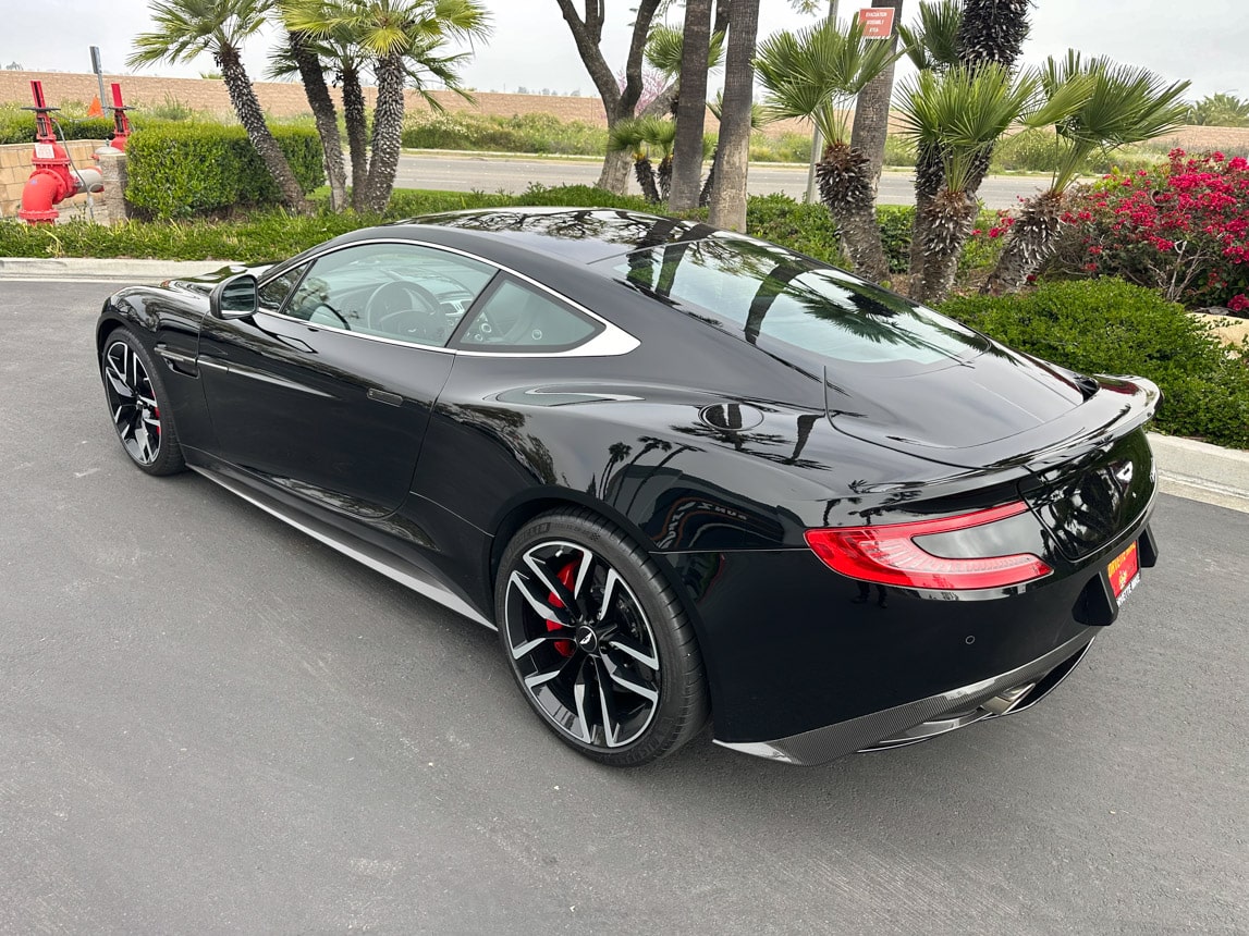 2016 Black Aston Martin Vanquish 4264
