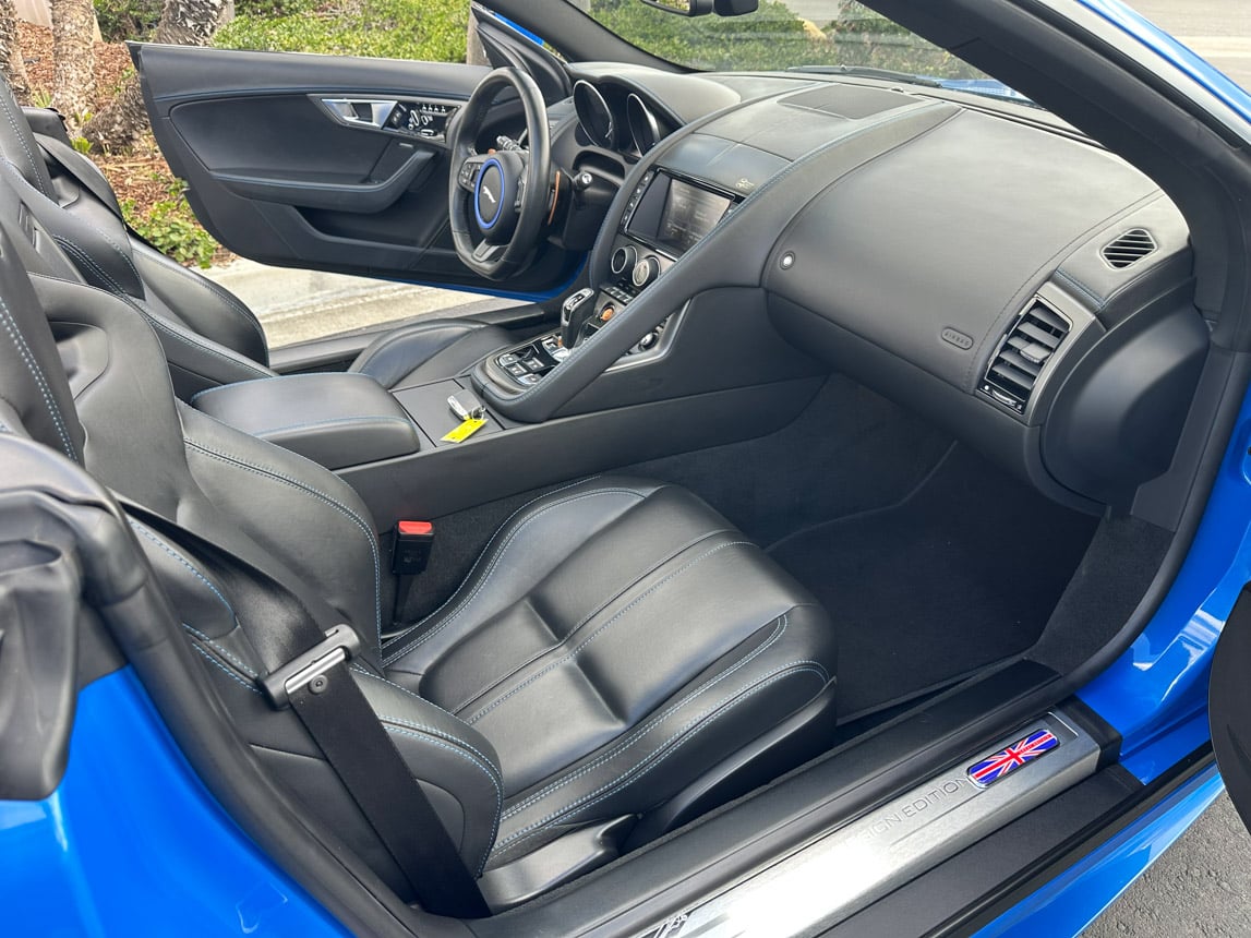 2017 Blue Jaguar F Type S Convertible 3709