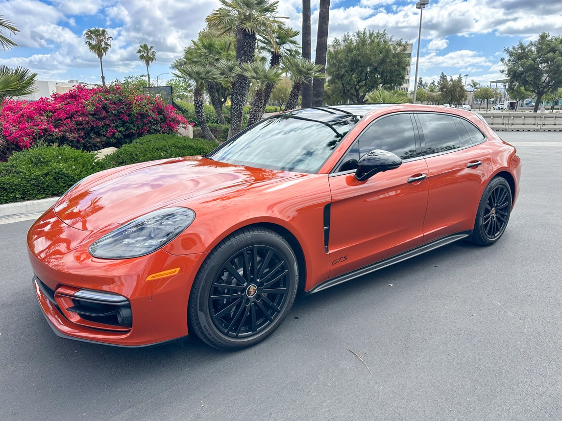 2023 Orange Porsche Panamera GTS 5557