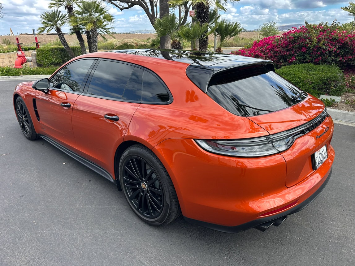 2023 Orange Porsche Panamera GTS 5563