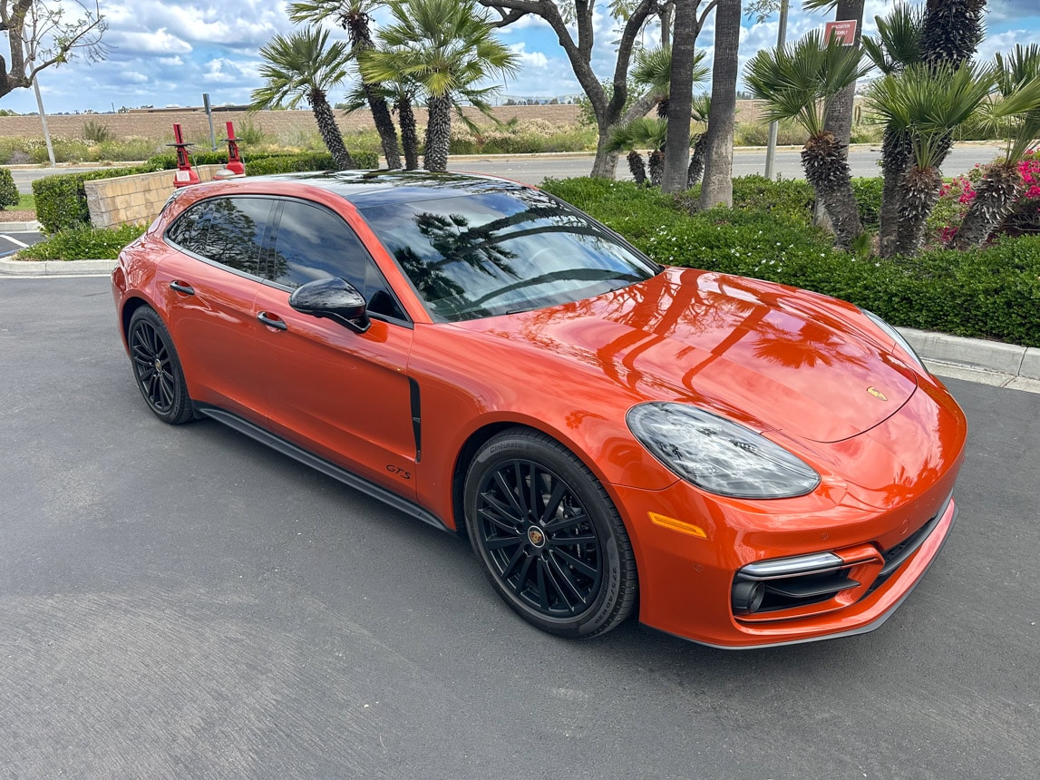2023 Orange Porsche Panamera GTS 5565