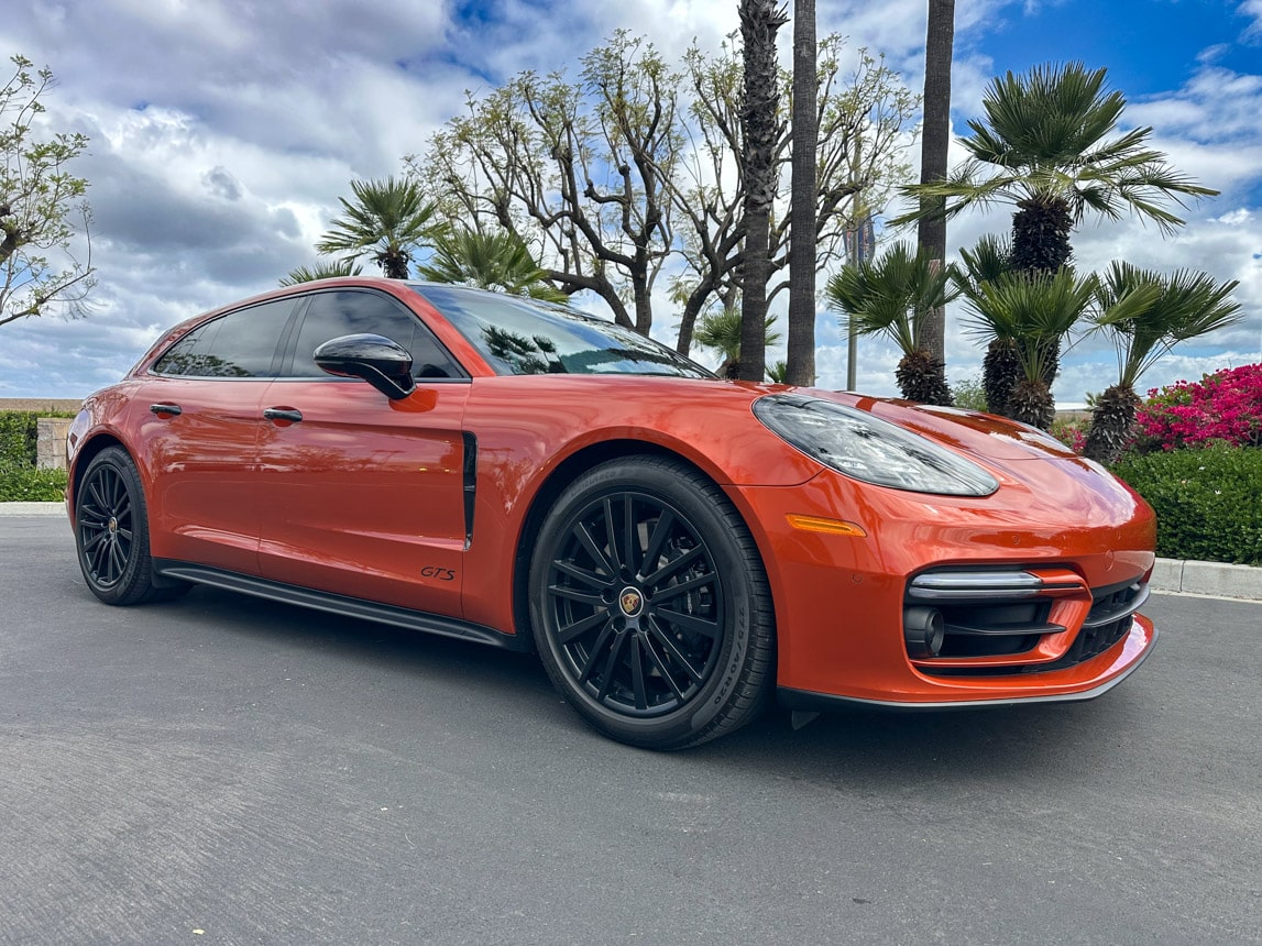 2023 Orange Porsche Panamera GTS 5566