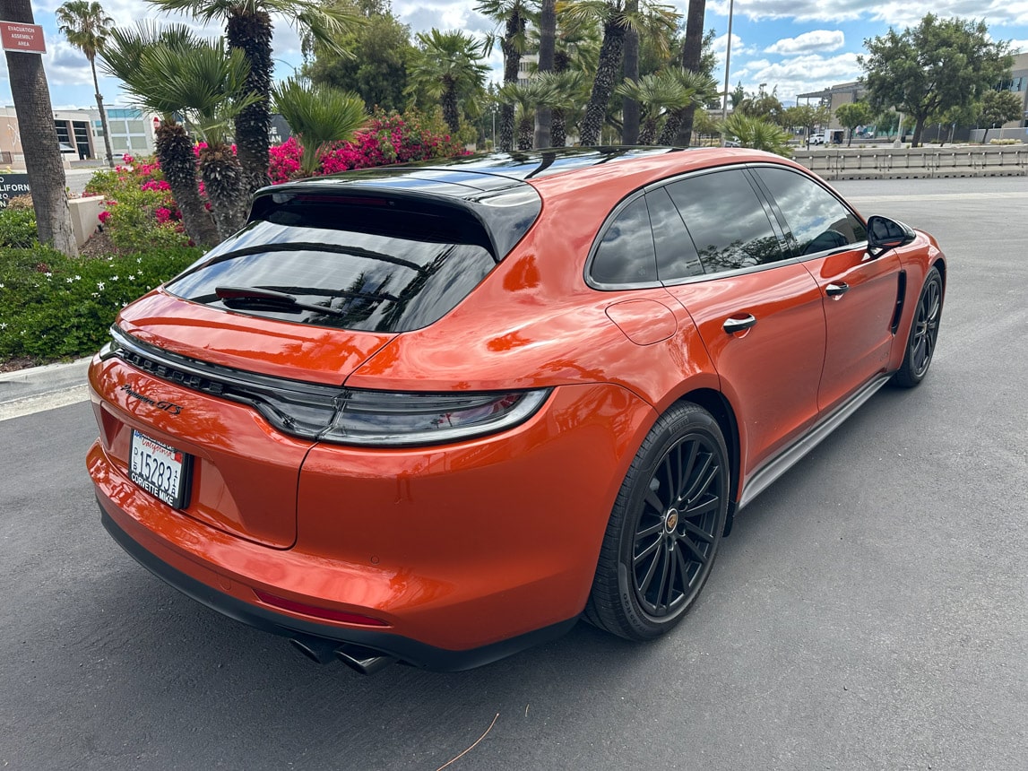 2023 Orange Porsche Panamera GTS 5568