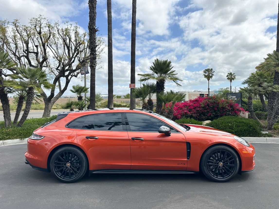 2023 Orange Porsche Panamera GTS 5573