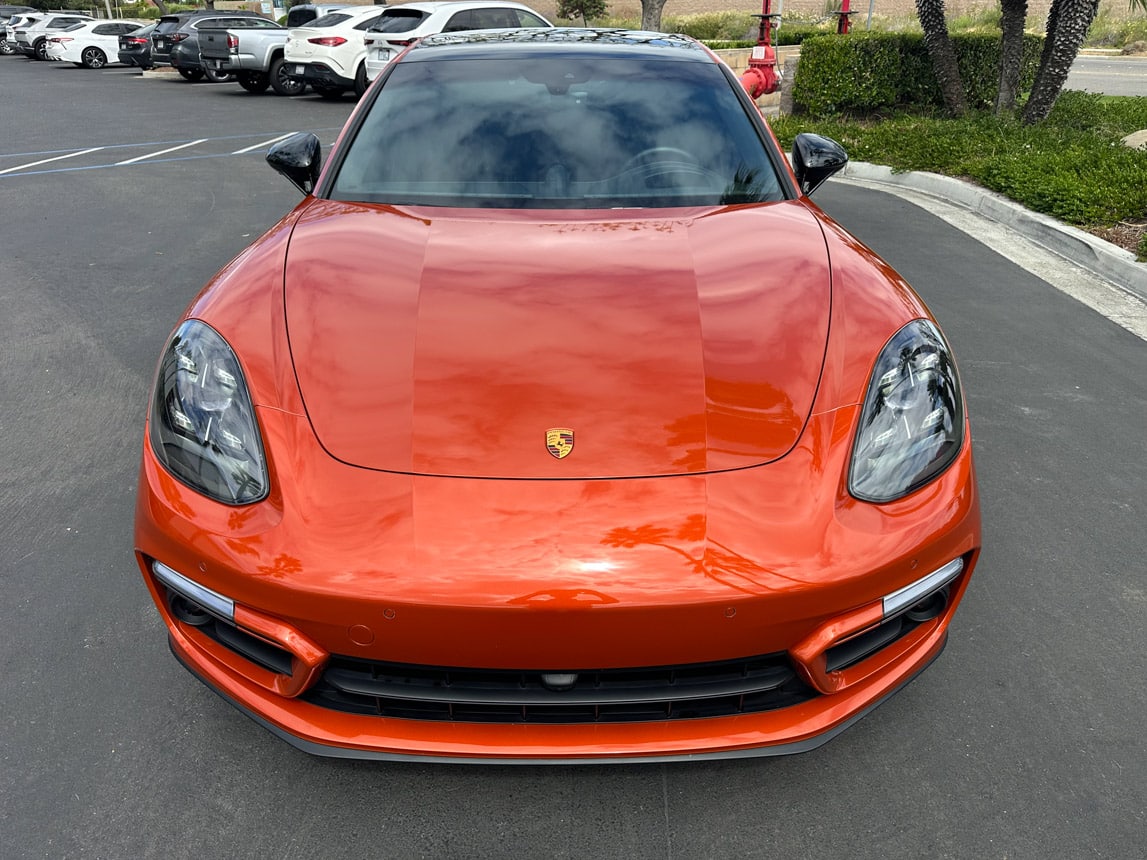 2023 Orange Porsche Panamera GTS 5574