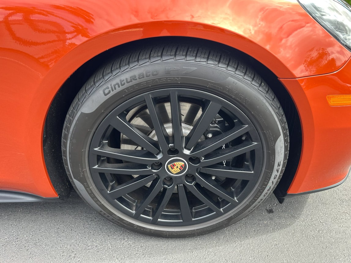 2023 Orange Porsche Panamera GTS 5577