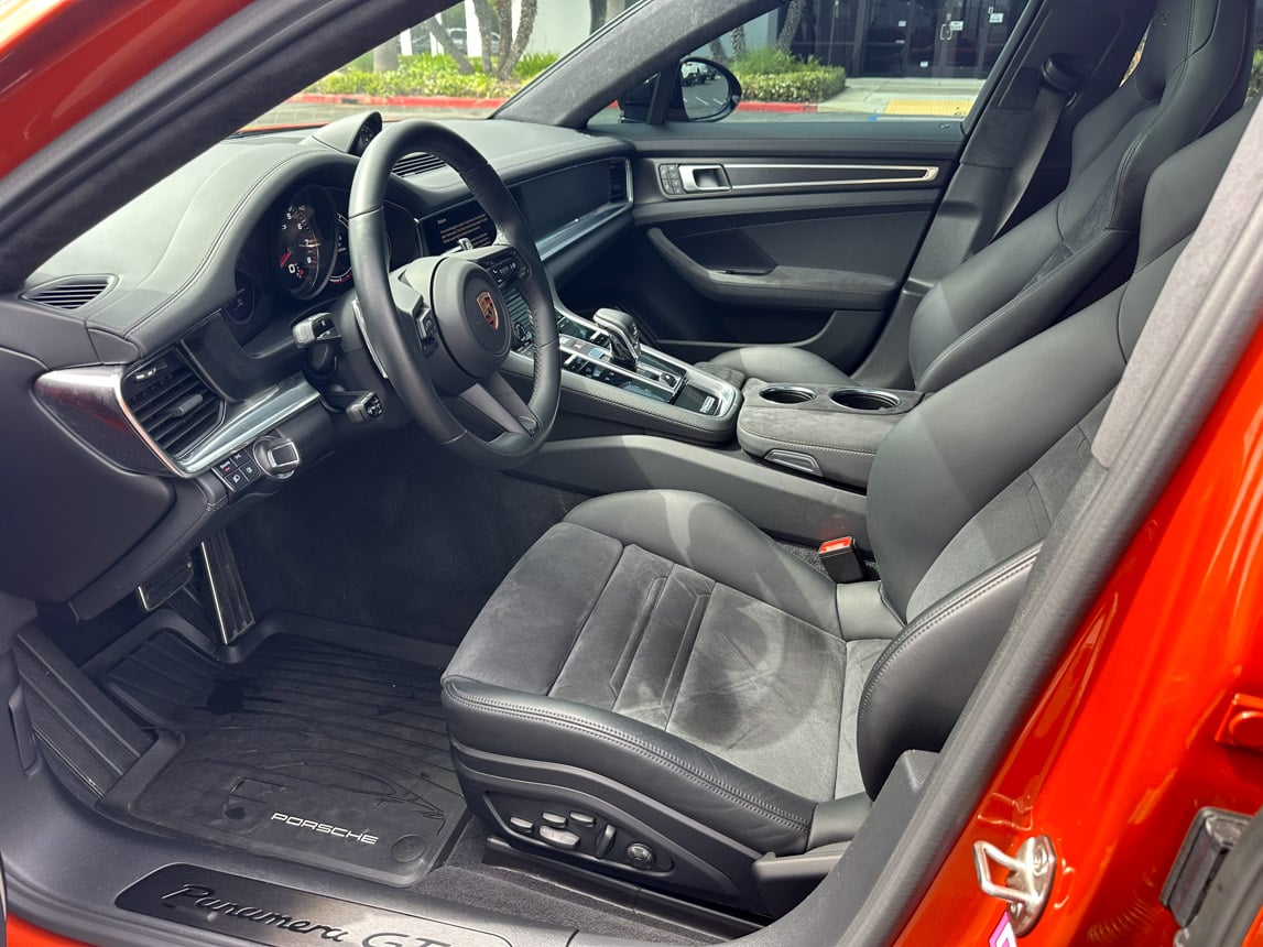2023 Orange Porsche Panamera GTS 5585