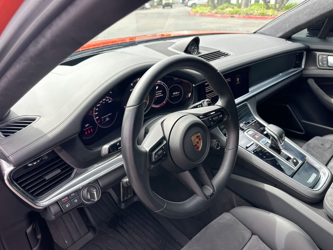 2023 Orange Porsche Panamera GTS 5588