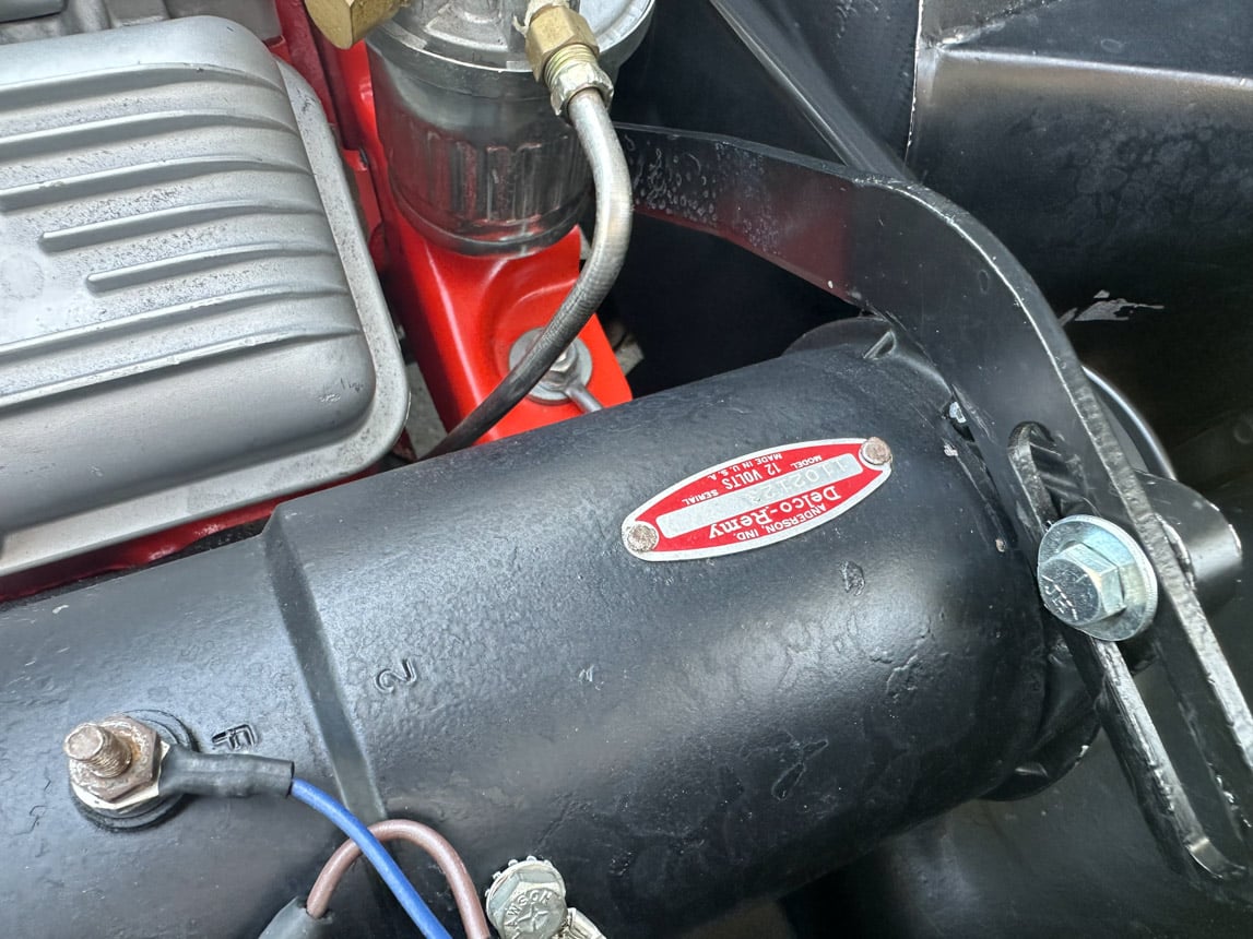 1958 Panama Yellow Corvette 6088