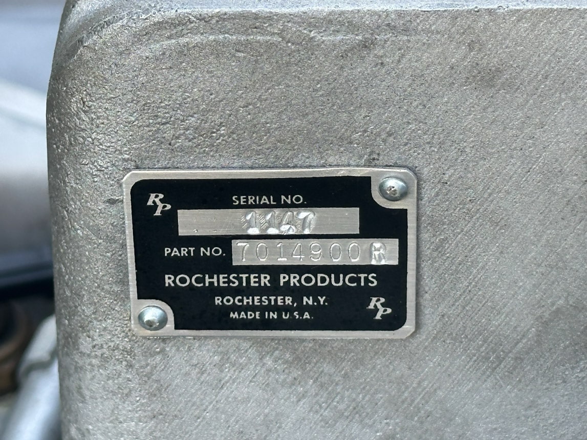 1958 Panama Yellow Corvette 6090