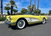 1958 Panama Yellow Corvette 6092