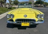 1958 Panama Yellow Corvette 6096