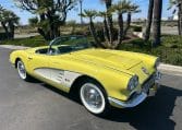1958 Panama Yellow Corvette