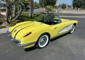 1958 Panama Yellow Corvette 6101