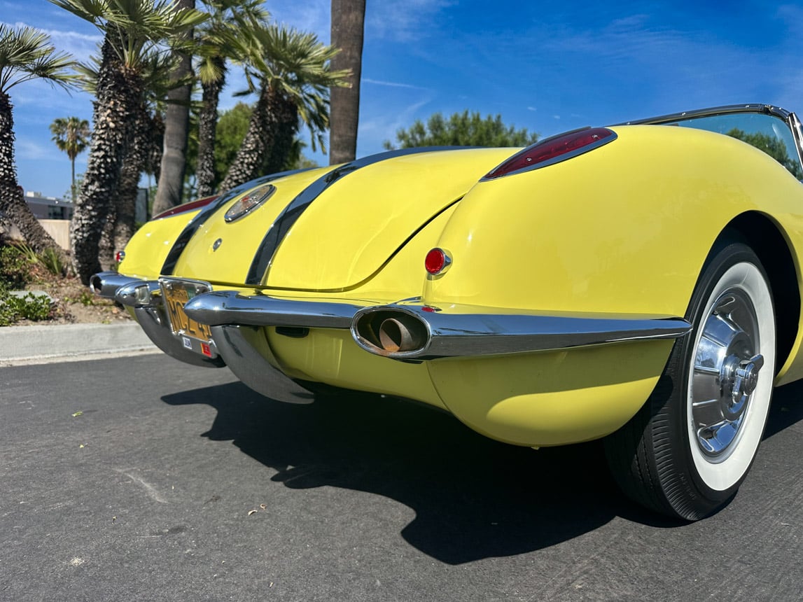 1958 Panama Yellow Corvette 6103