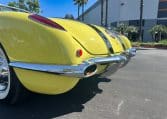 1958 Panama Yellow Corvette 6104