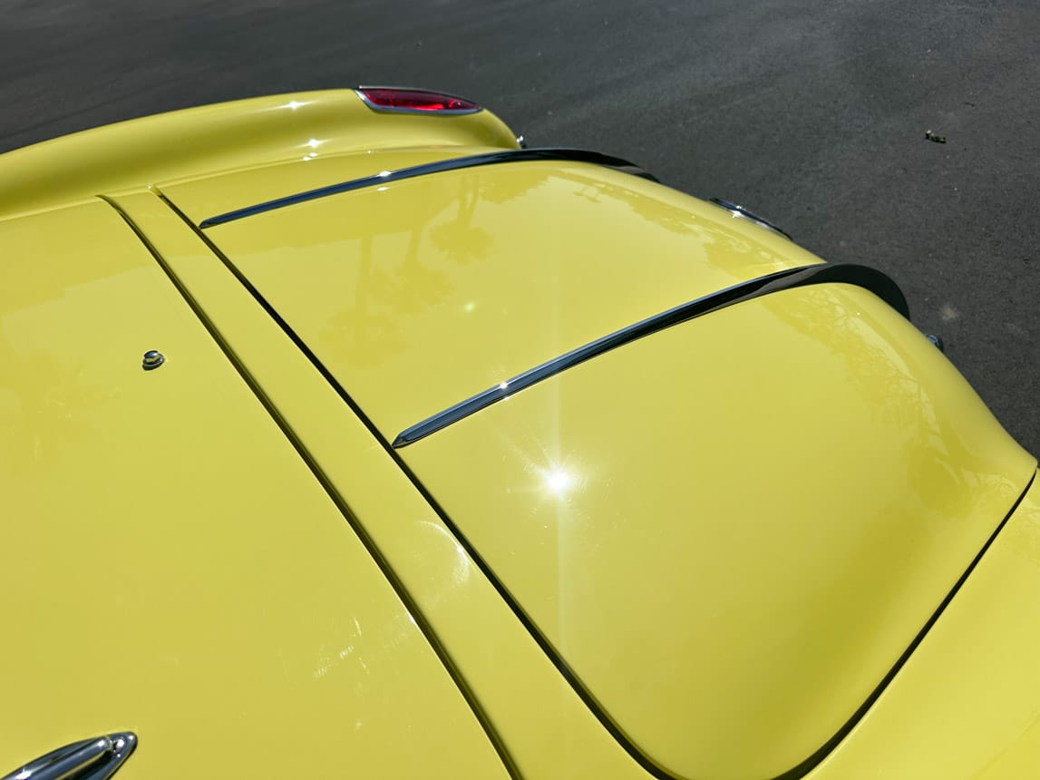 1958 Panama Yellow Corvette 6106