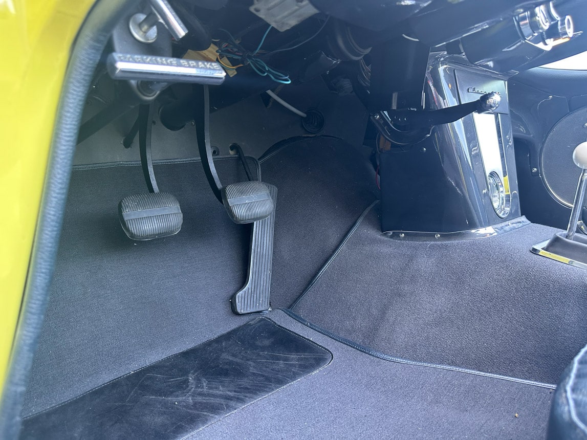 1958 Panama Yellow Corvette 6118