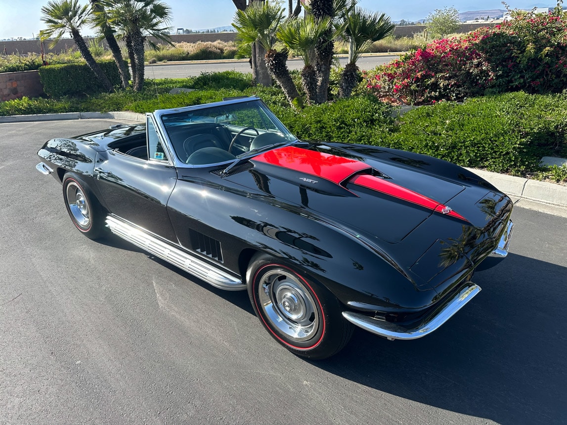 1967 Black Corvette Convertible L71 427 435