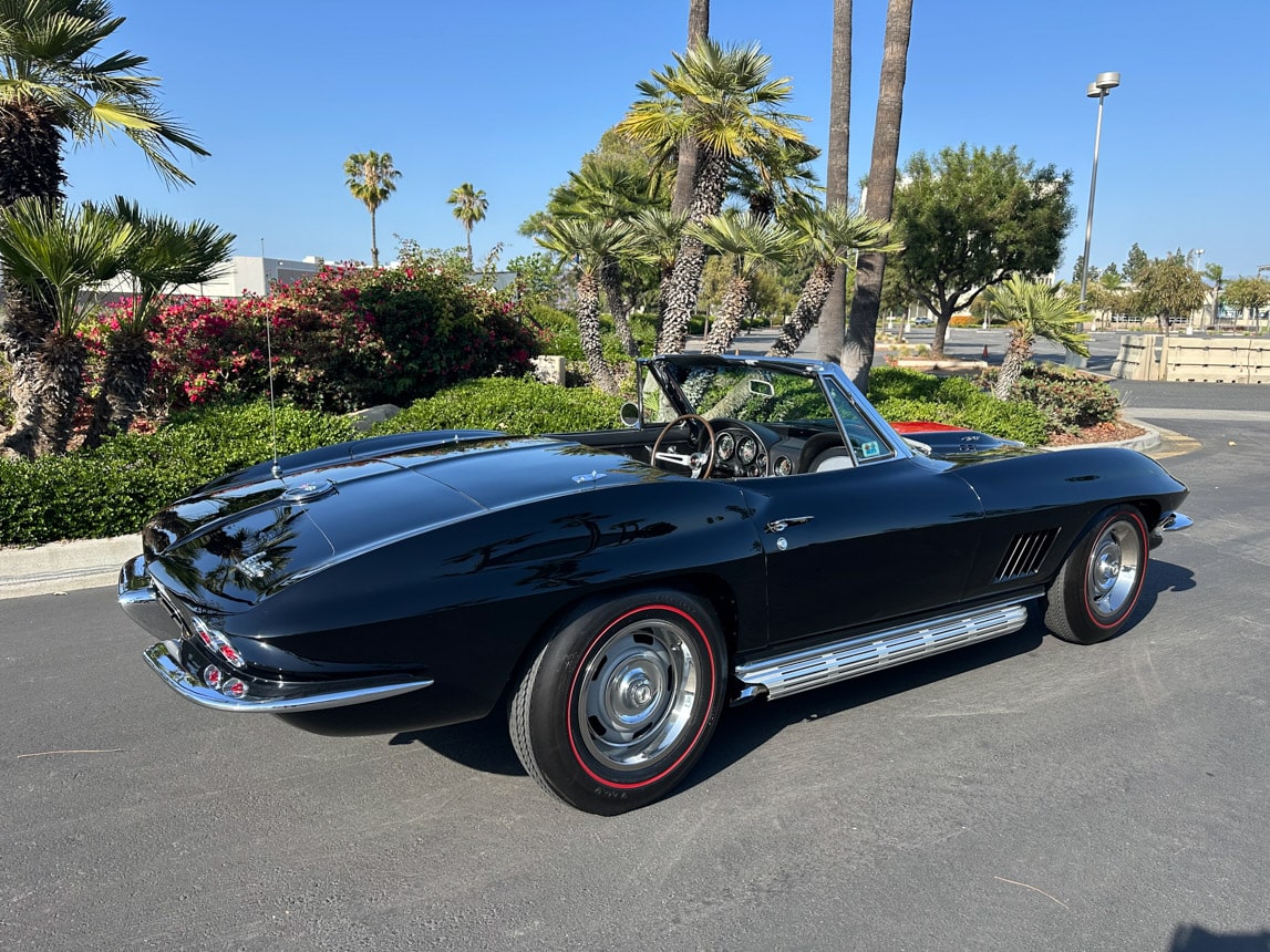 1967 Black Corvette Convertible L71 427 435 5730