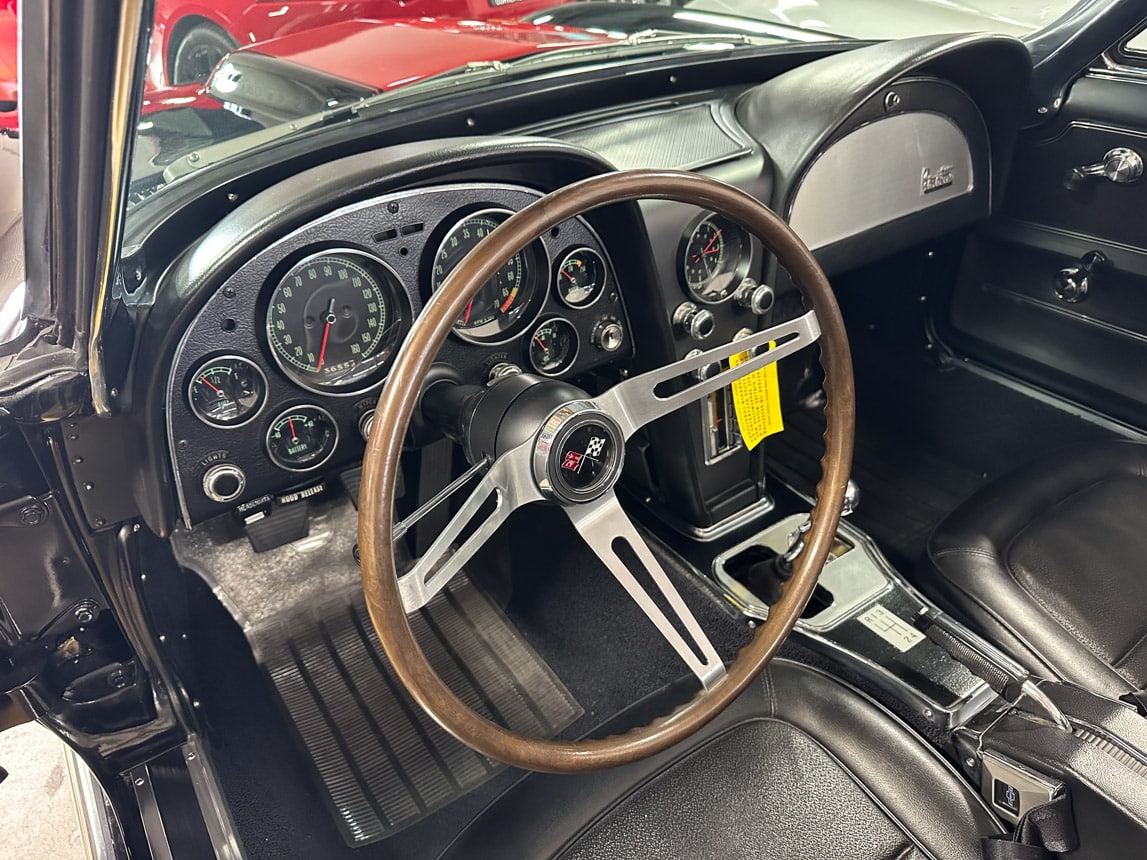 1967 Black Corvette Convertible L71 427 435 5923
