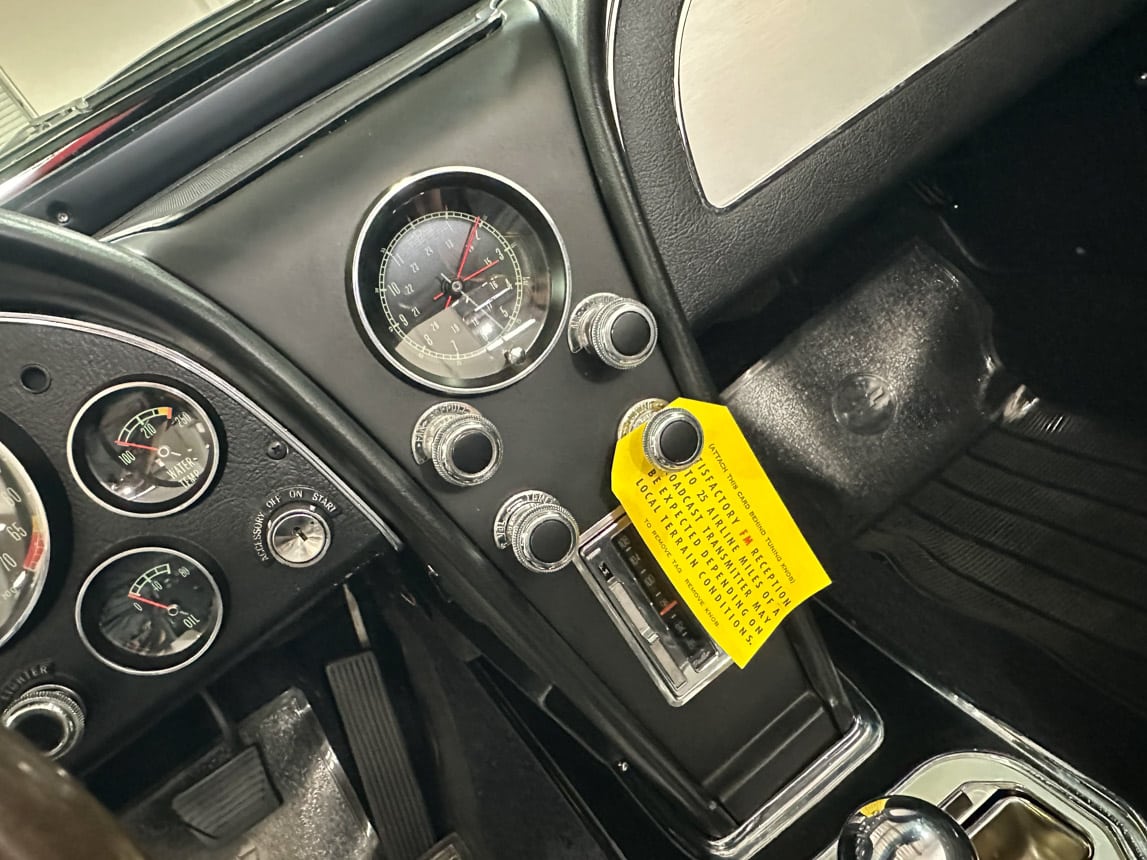 1967 Black Corvette Convertible L71 427 435 5933