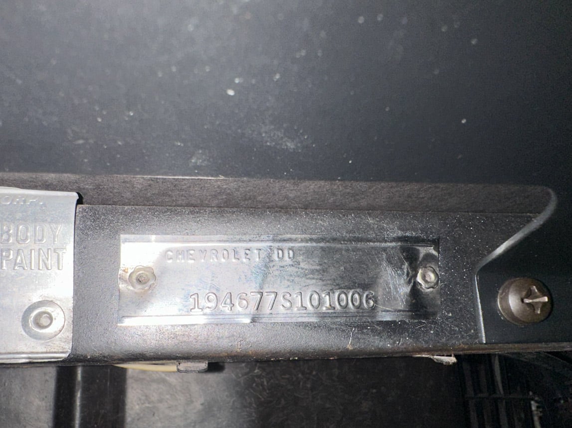 1967 Black Corvette Convertible L71 427 435 5939