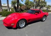 1981 Red Corvette Coupe 5777