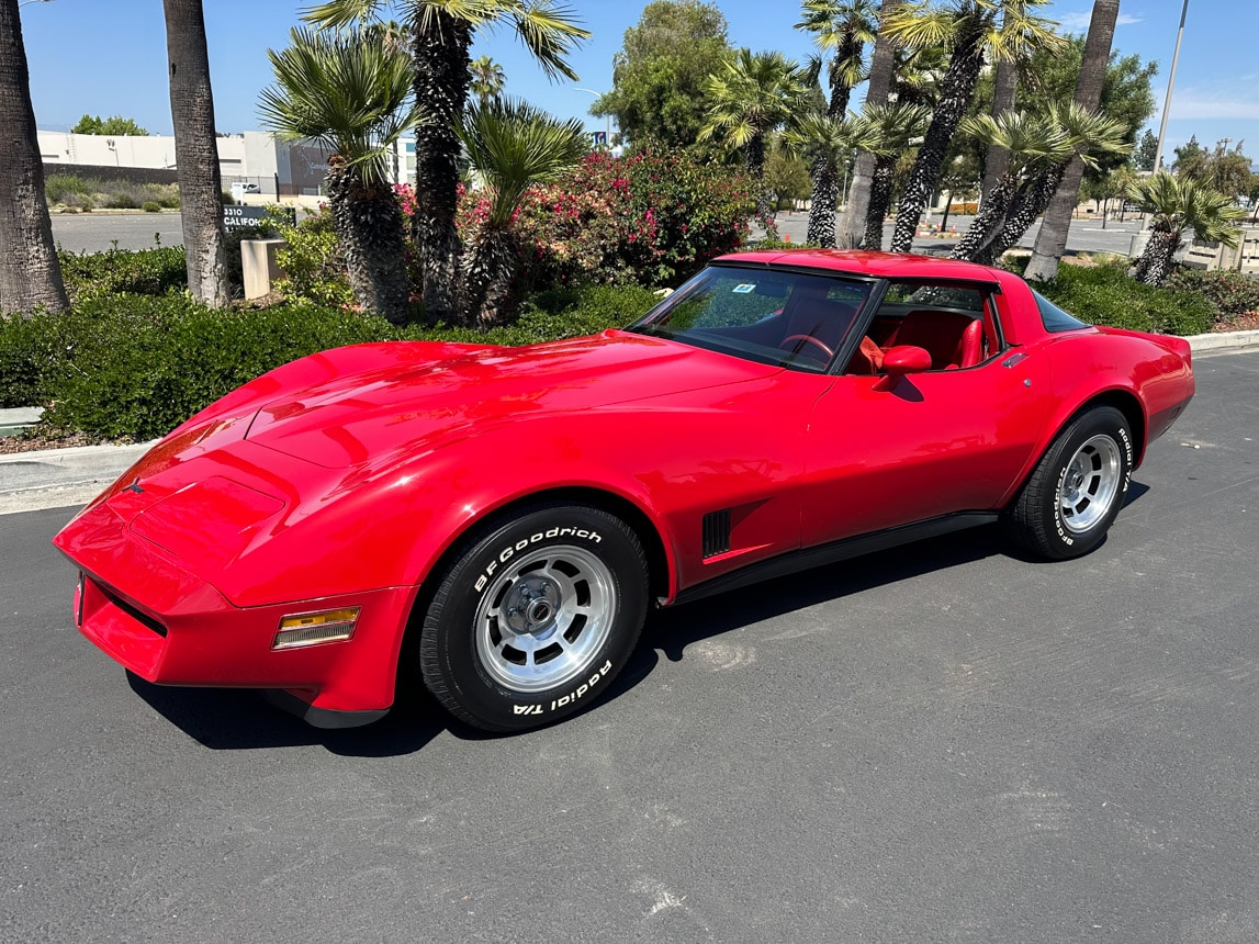 1981 Red Corvette Coupe 5777