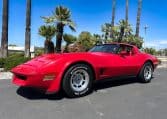 1981 Red Corvette Coupe 5778
