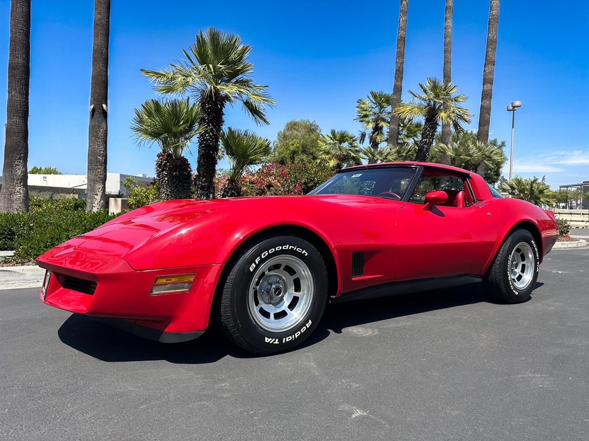 1981 Red Corvette Coupe 5778