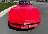 1981 Red Corvette Coupe 5780