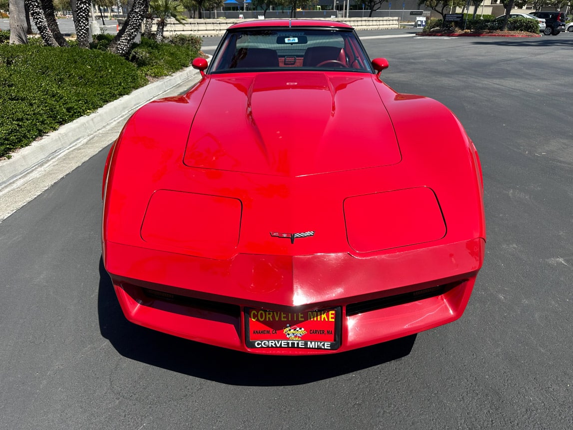 1981 Red Corvette Coupe 5780
