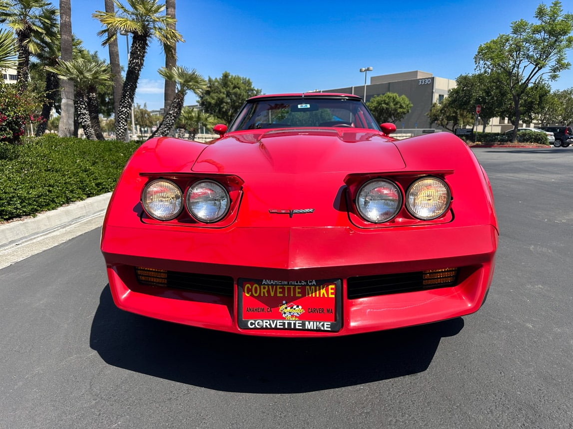 1981 Red Corvette Coupe 5781