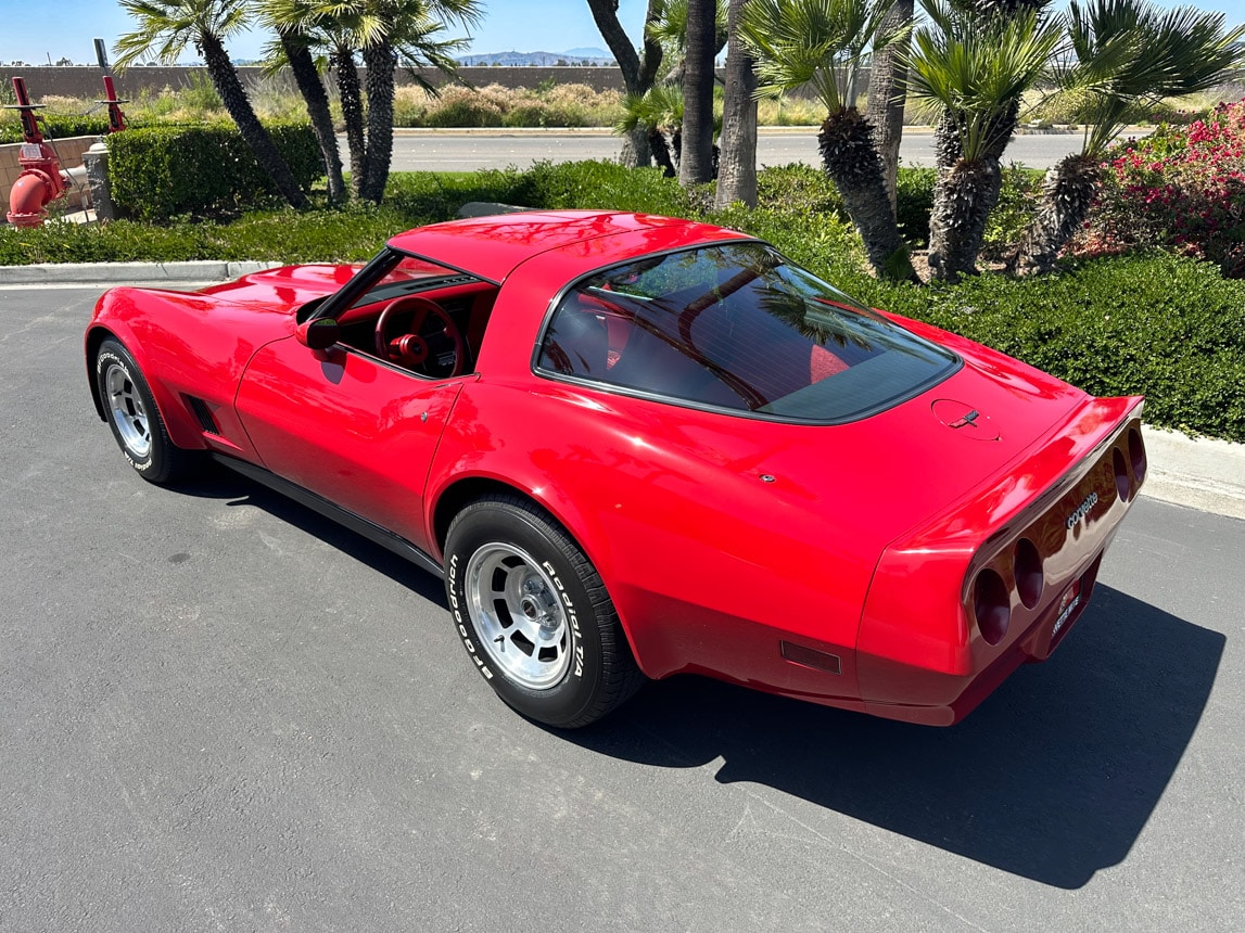 1981 Red Corvette Coupe 5784
