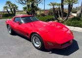 1981 Red Corvette Coupe 5785
