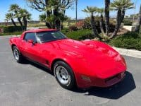 1981 Red Corvette Coupe 5785