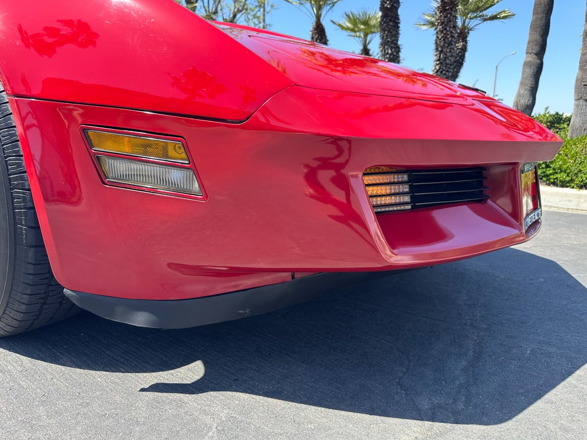 1981 Red Corvette Coupe 5787