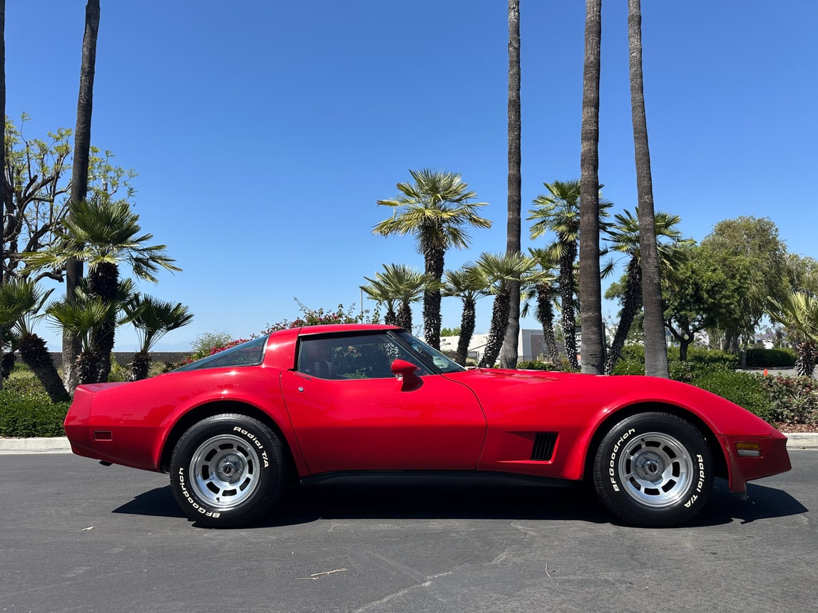 1981 Red Corvette Coupe 5788