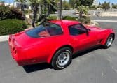 1981 Red Corvette Coupe 5789